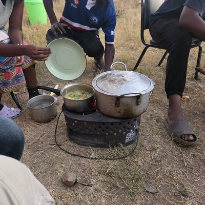 Traditionelles Kochen: Sambia